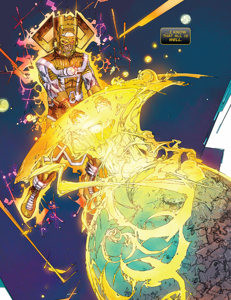 Illustration for article titled Marvel's Cosmic Avengers Just Did Something Crazy To Galactus